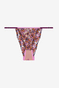 Lumière - Orange Floral Print Brazilian