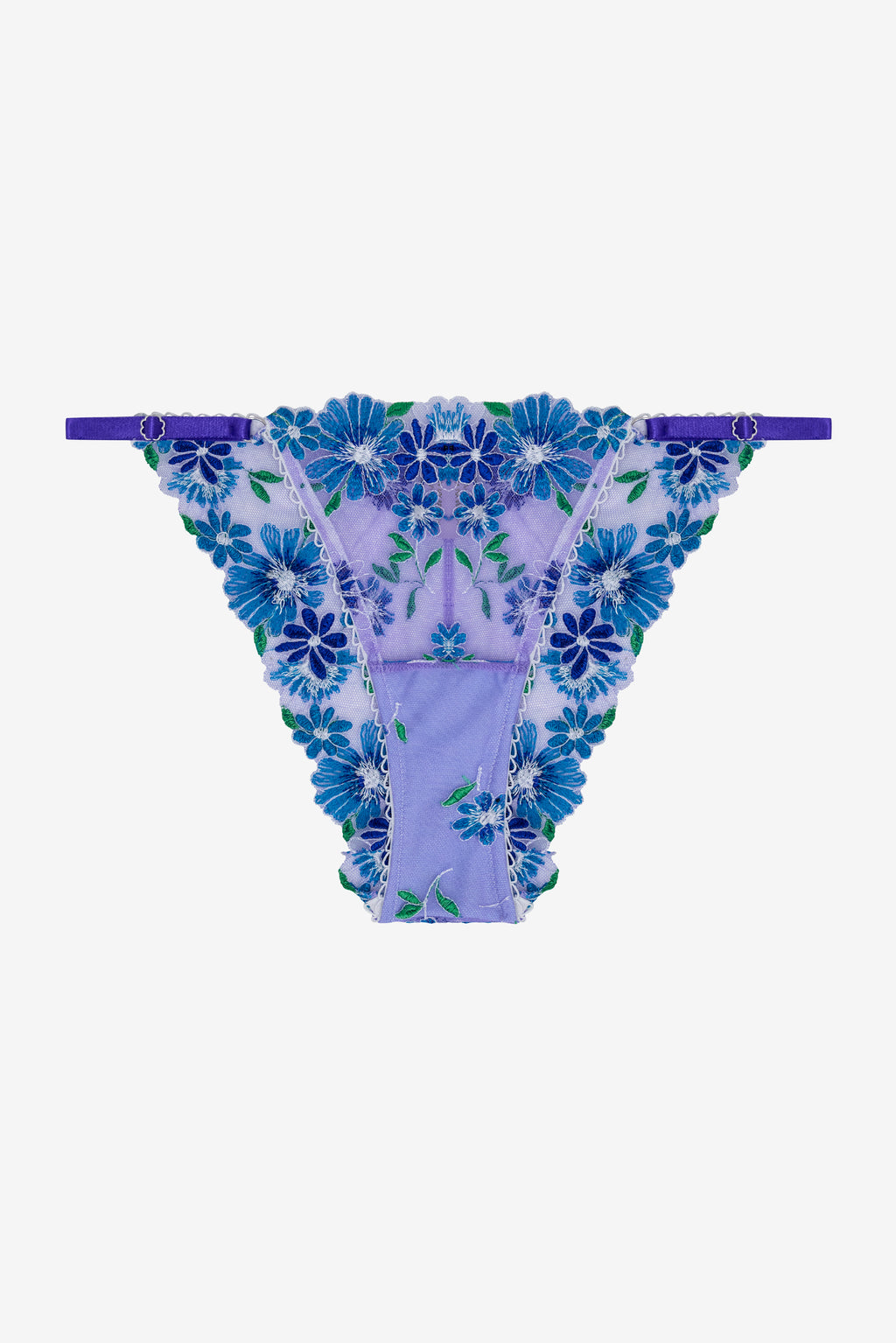 Lilac Floral Print Brief
