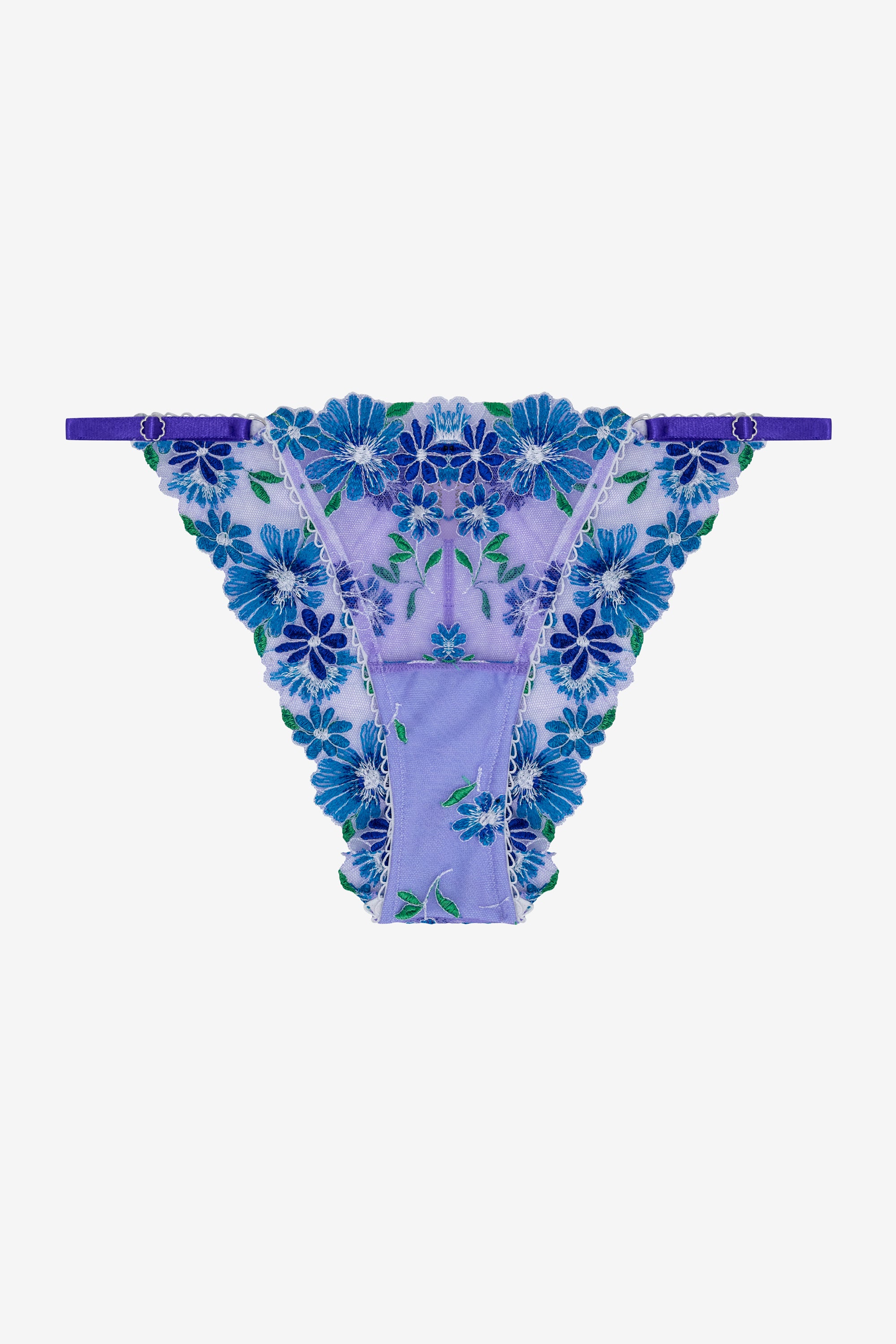 Lilac Floral Print Brief