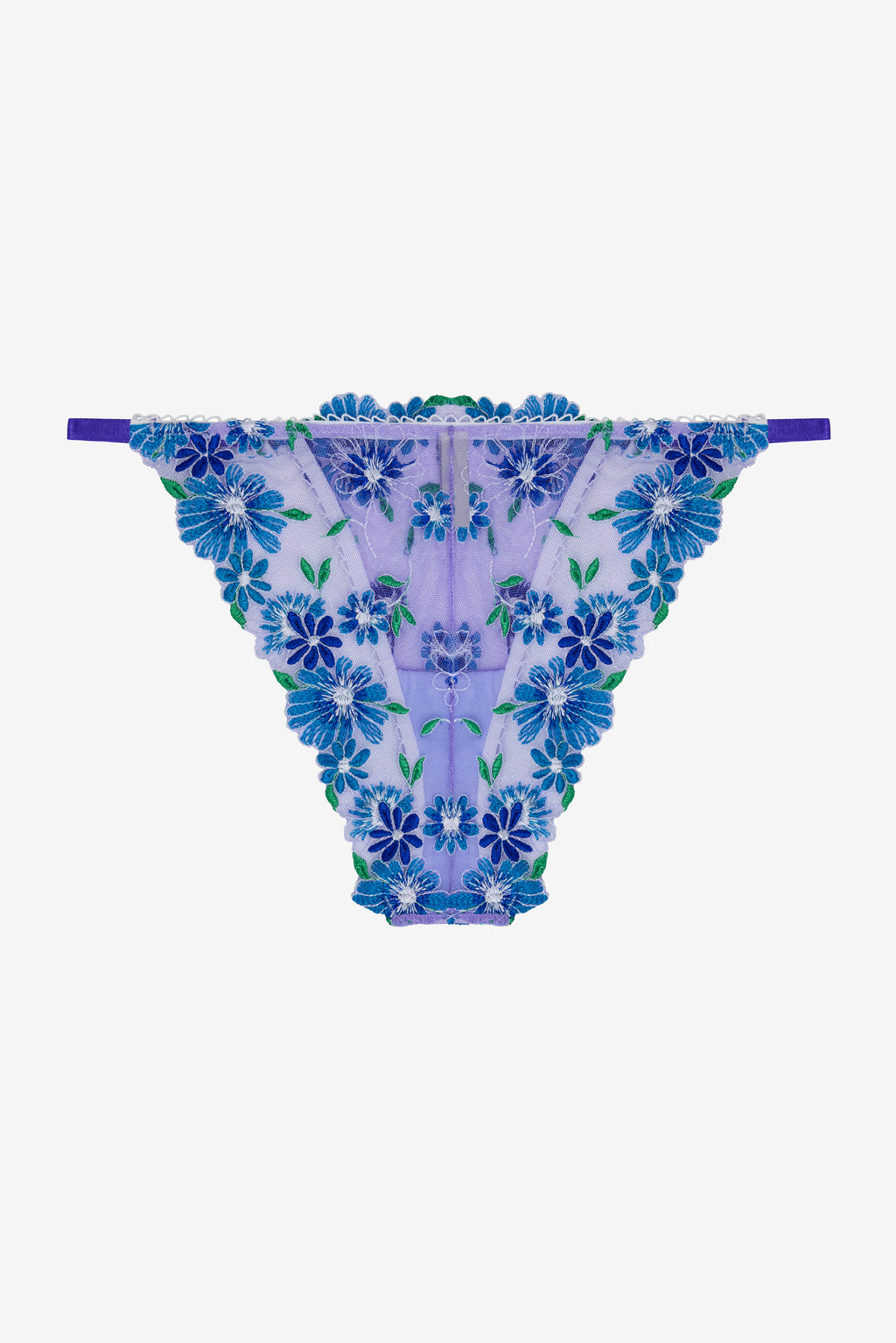 Lilac Floral Print Brief