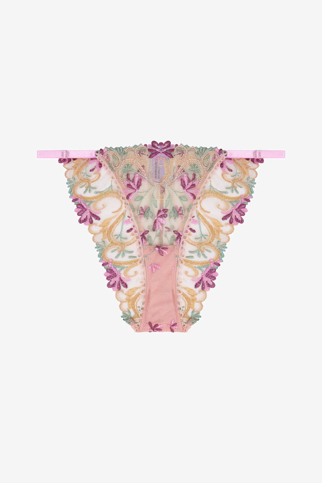 Pastel Floral Prin Brief