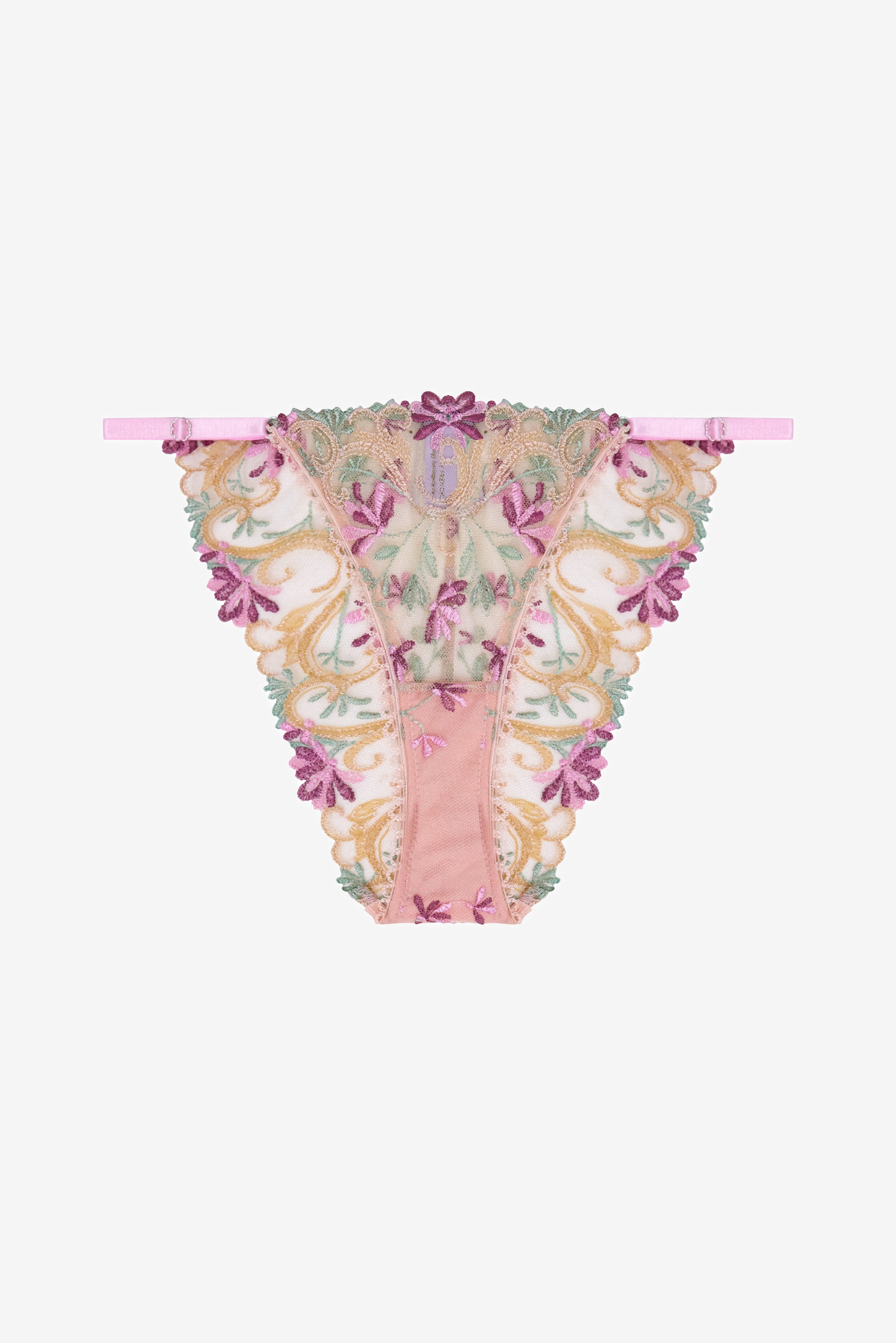 Pastel Floral Prin Brief
