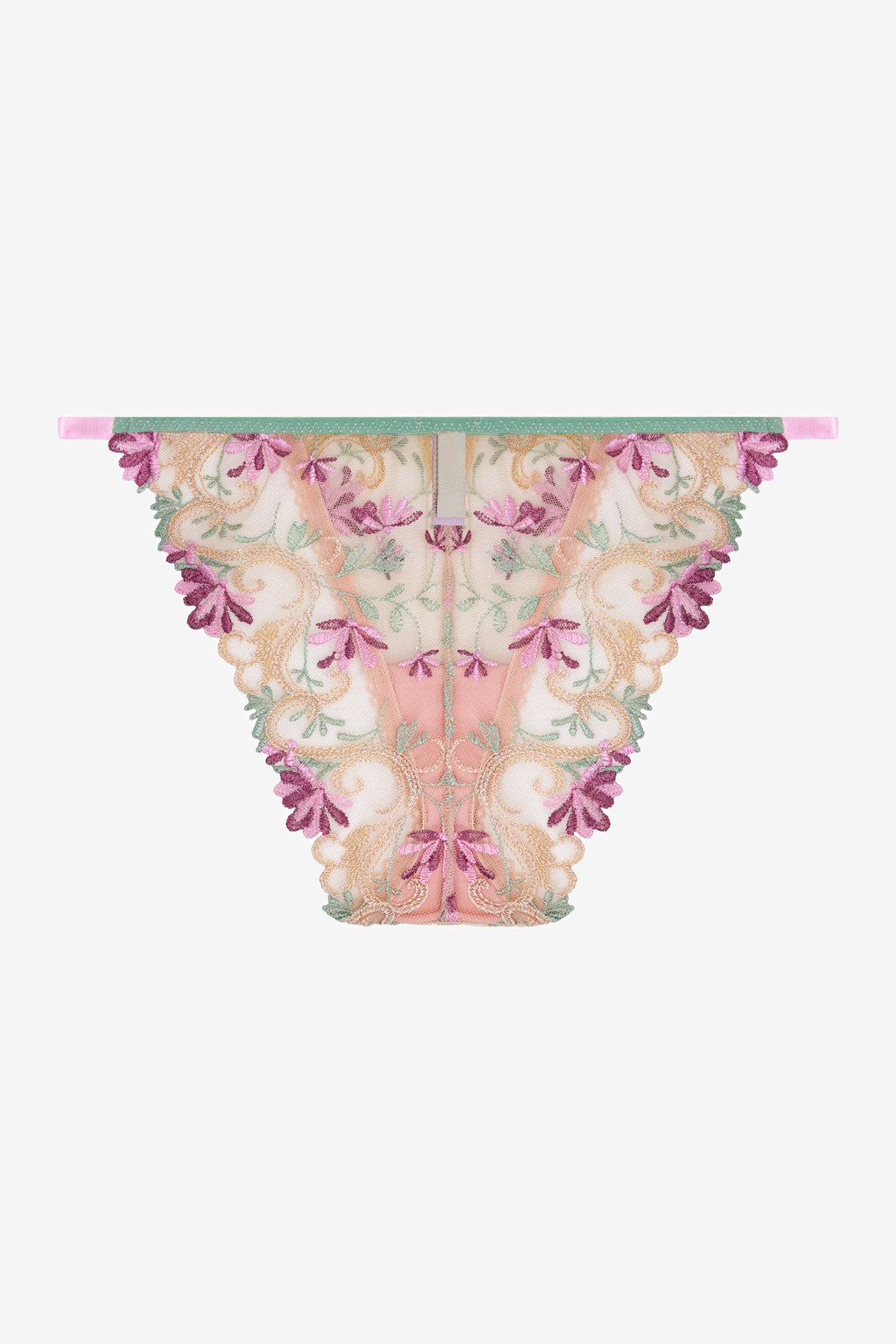 Pastel Floral Prin Brief