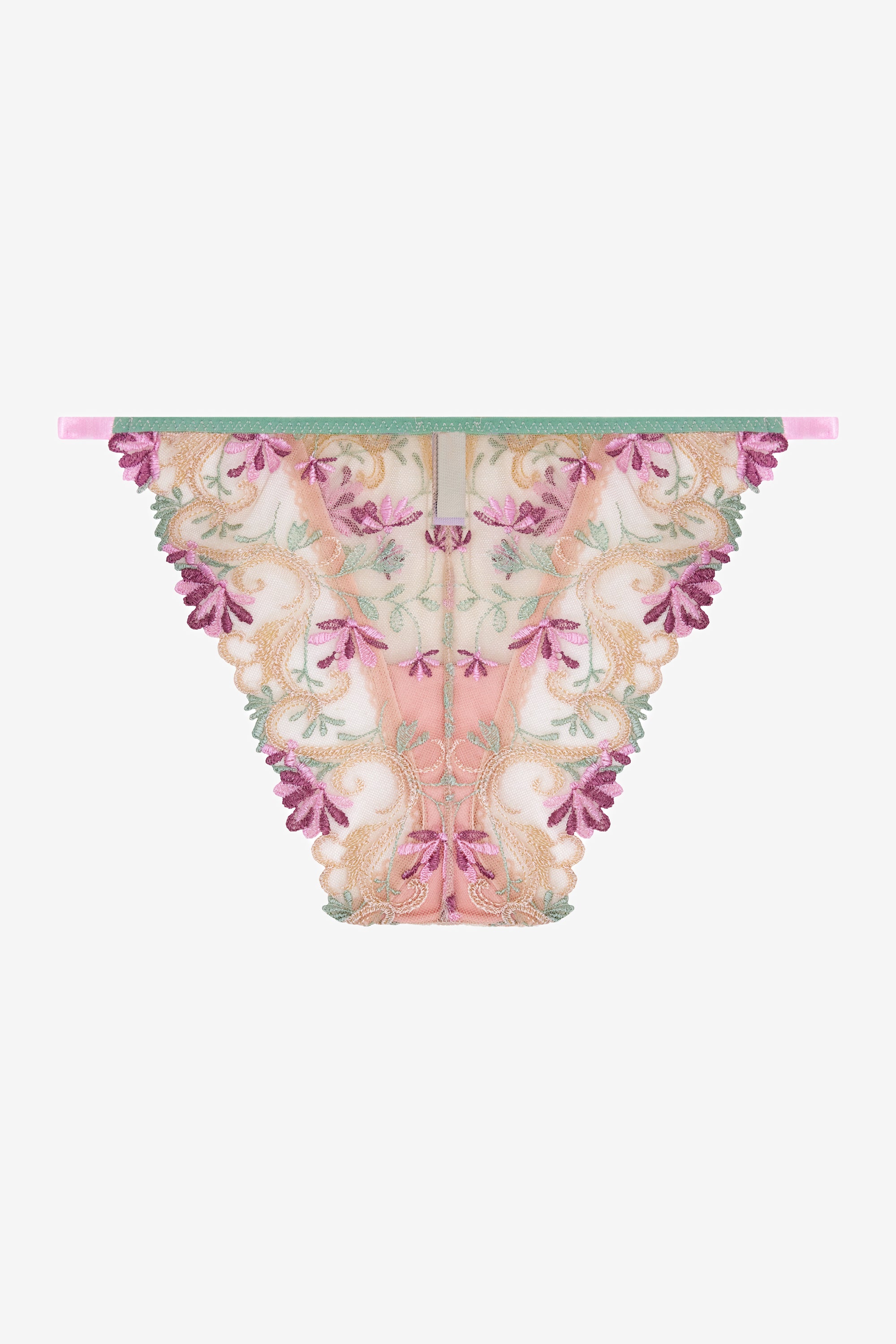 Pastel Floral Prin Brief