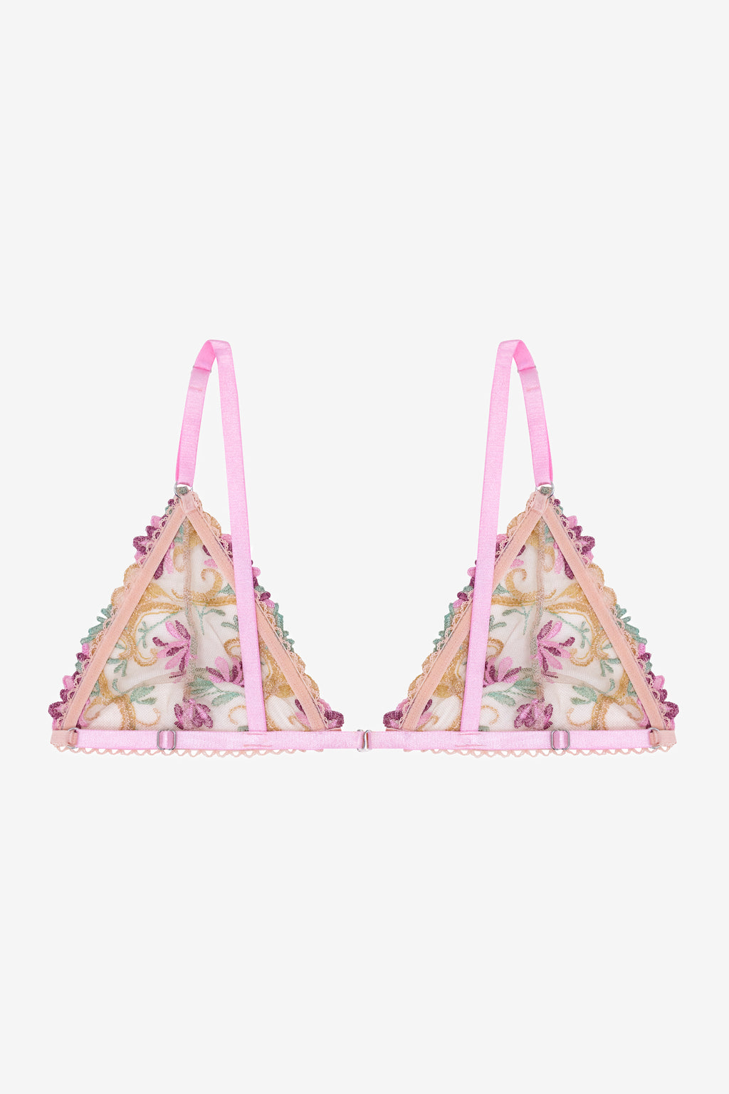 Aurore- Pastel Floral Print Bralette