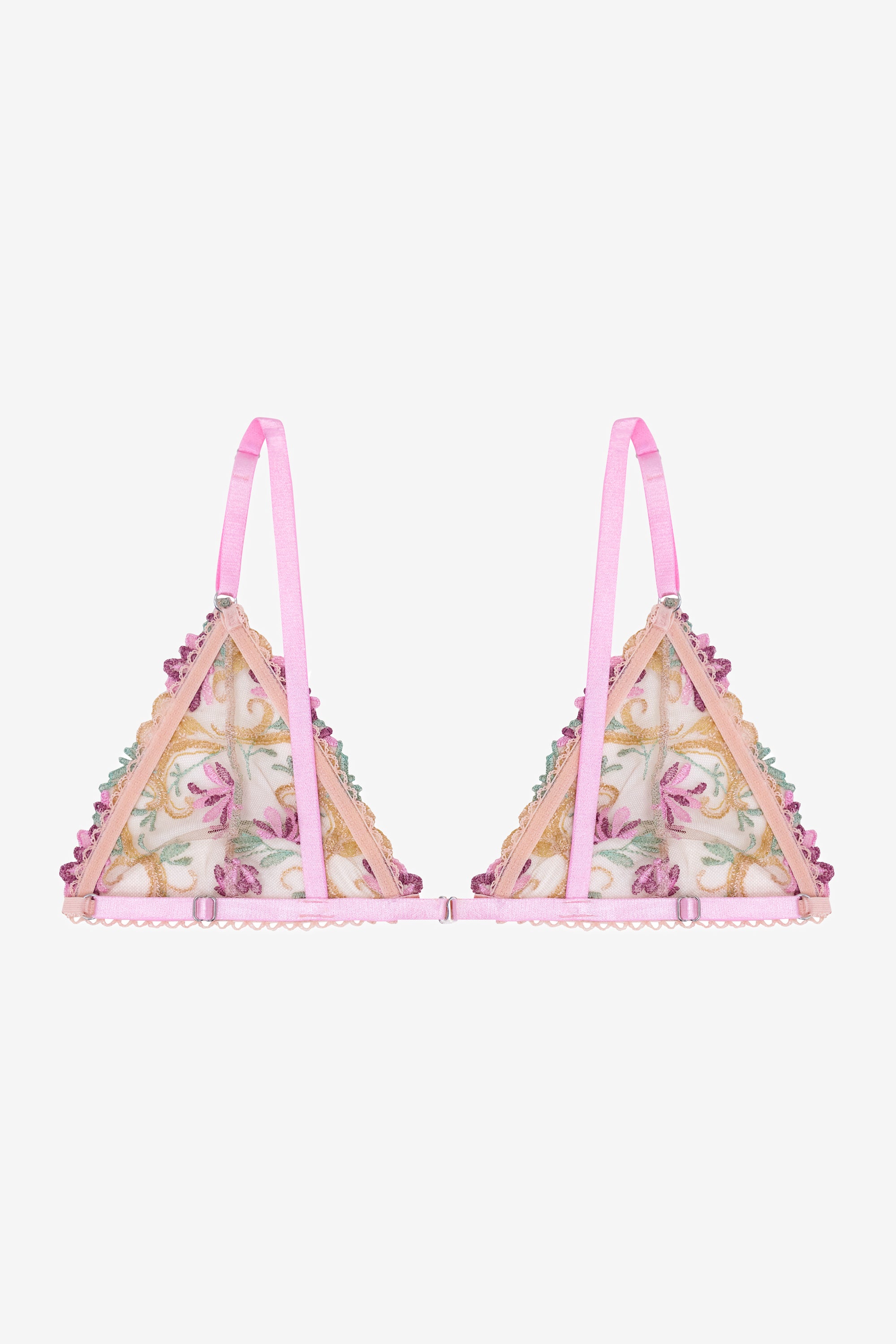 Pastel Floral Print Bralette