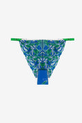 Céleste- Blue Floral Print Brazilian