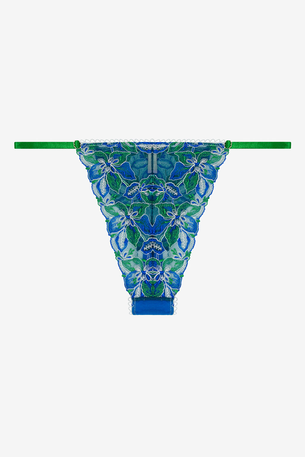 Céleste- Blue Floral Print Brazilian