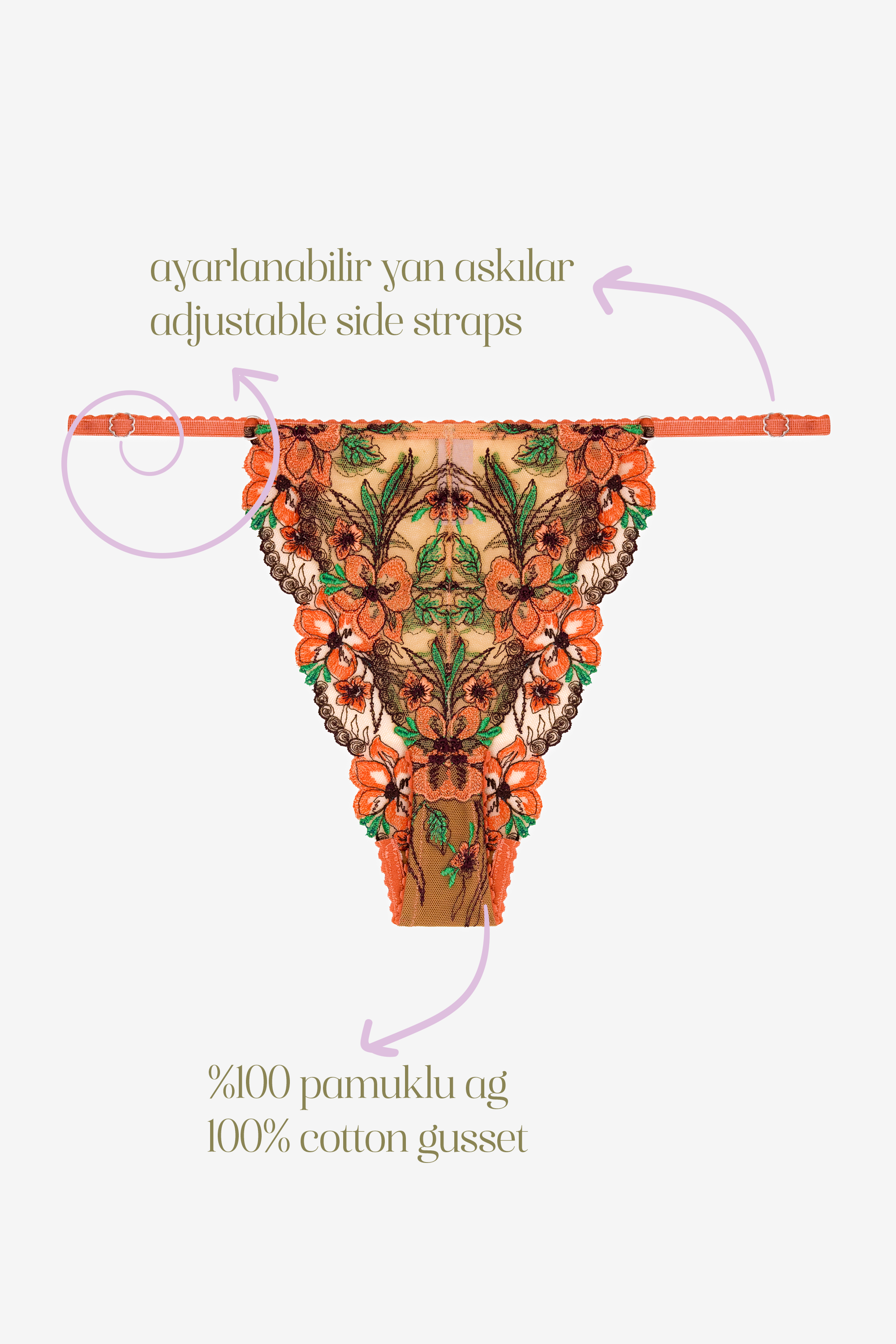 Carol Floral Print Brazilian