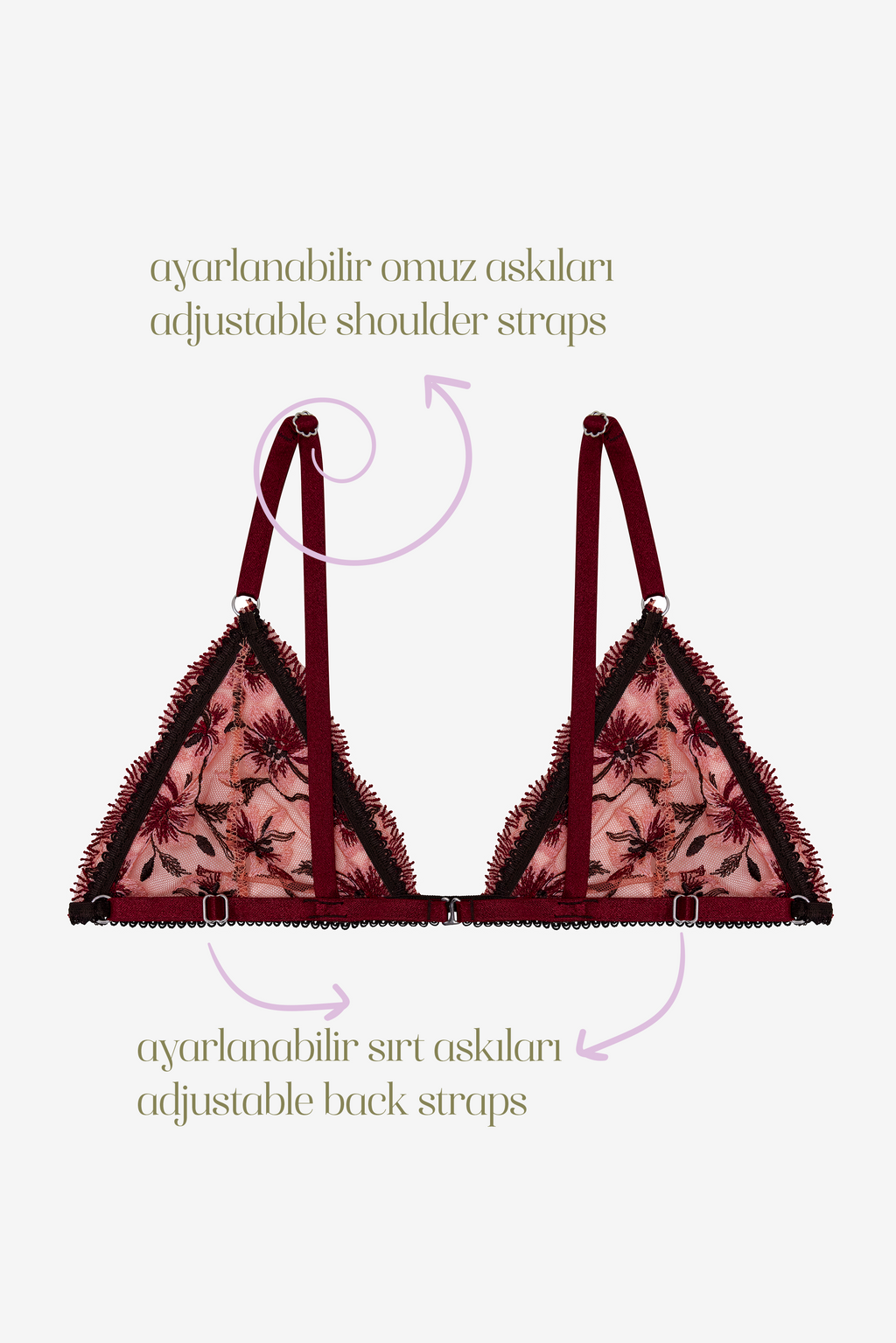 Blushé - Floral Print Bralette